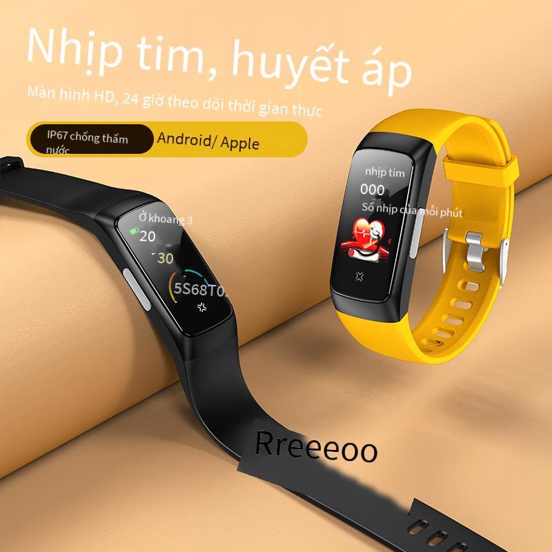 Đảm bảo chất lượng Vòng đeo tay thông minh đo nhiệt độ cơ thể TM01 Điện tâm đồ + PPG Điện tâm đồ Nhịp tim Huyết áp Bài tập oxy trong máu