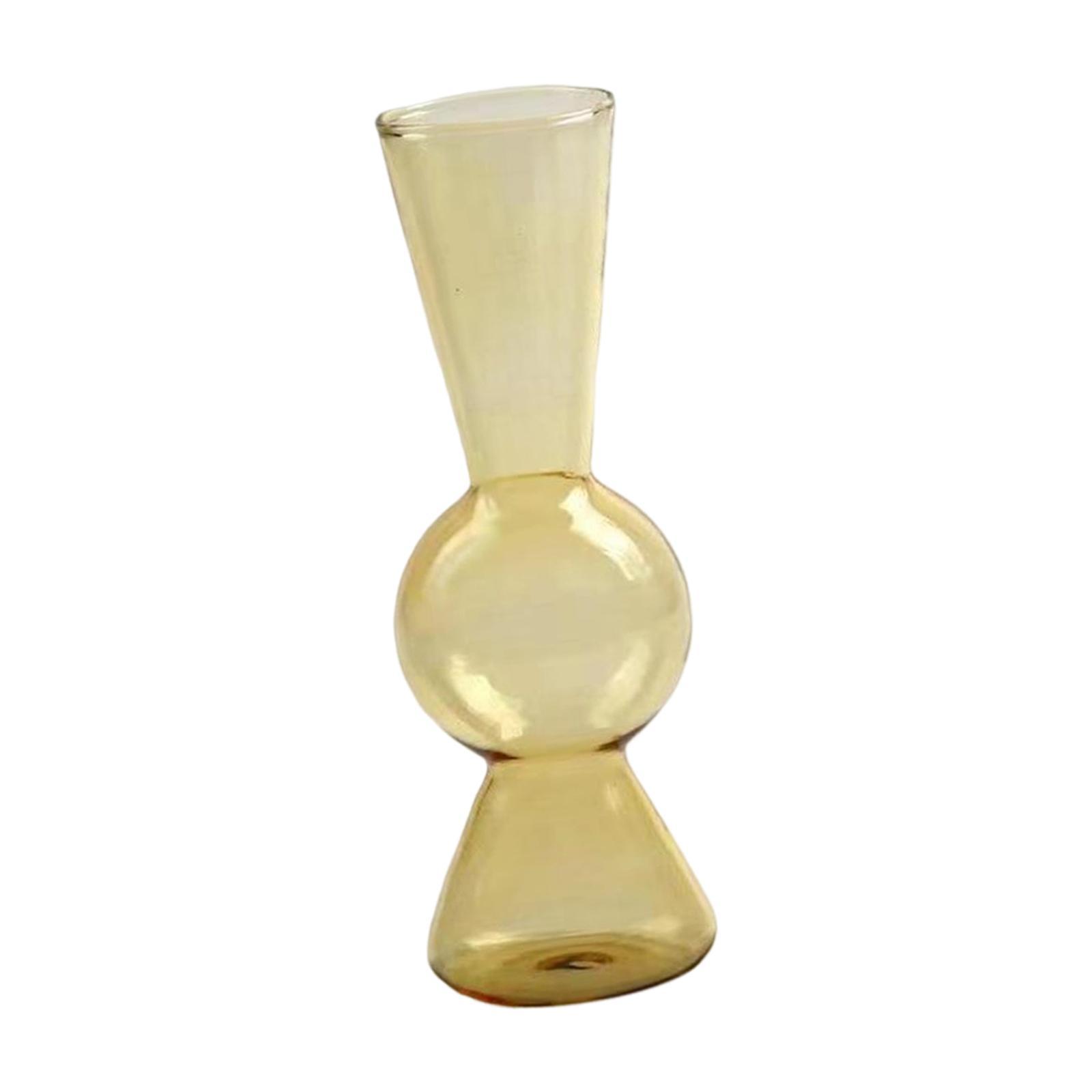 Glass Flower Vase Holder Flowerpot Dried Flowers for Kitchen