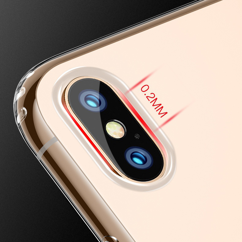 Ốp Lưng trong suốt cho Iphone X/ Xs