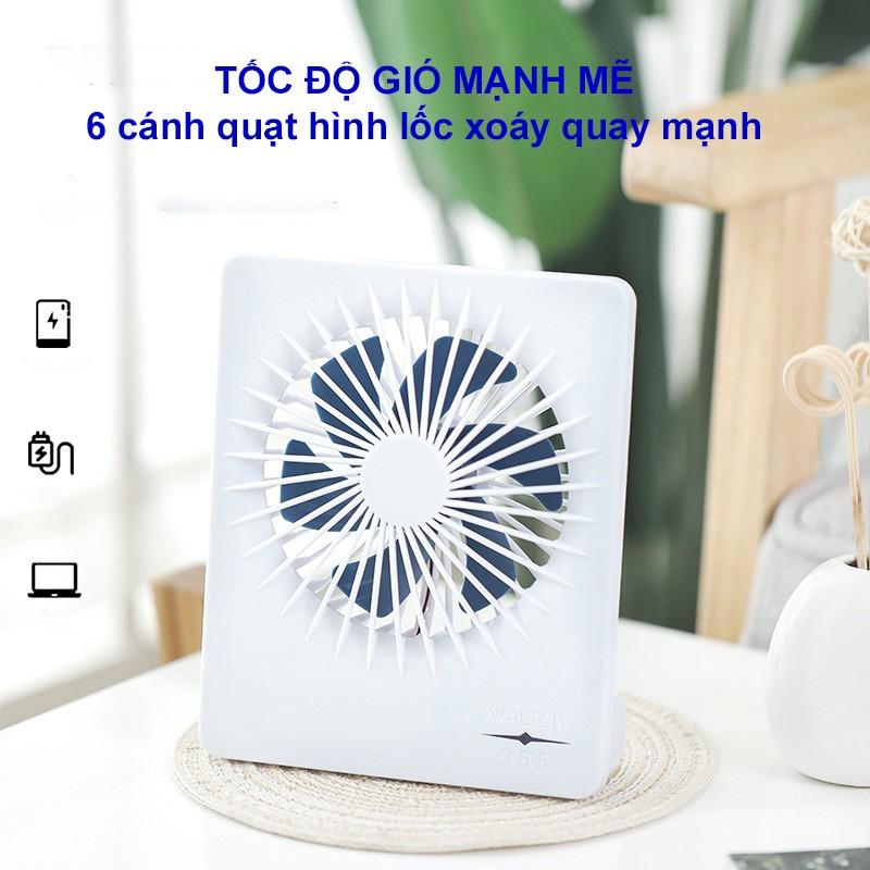 Quạt Để Bàn Mini Siêu Xinh Tiện Lợi - Quạt USB Để Dùng Cho Văn Phòng, Bàn Học