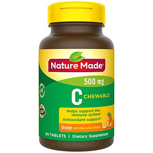 Viên Nhai Nature Made Bổ Sung Vitamin C 500mg