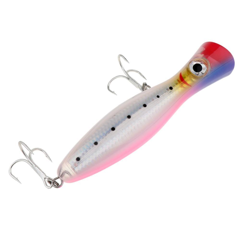 Fishing Lure Crankbait Fishing Tackle Swim Bait with Treble Hooks Topwater Baits