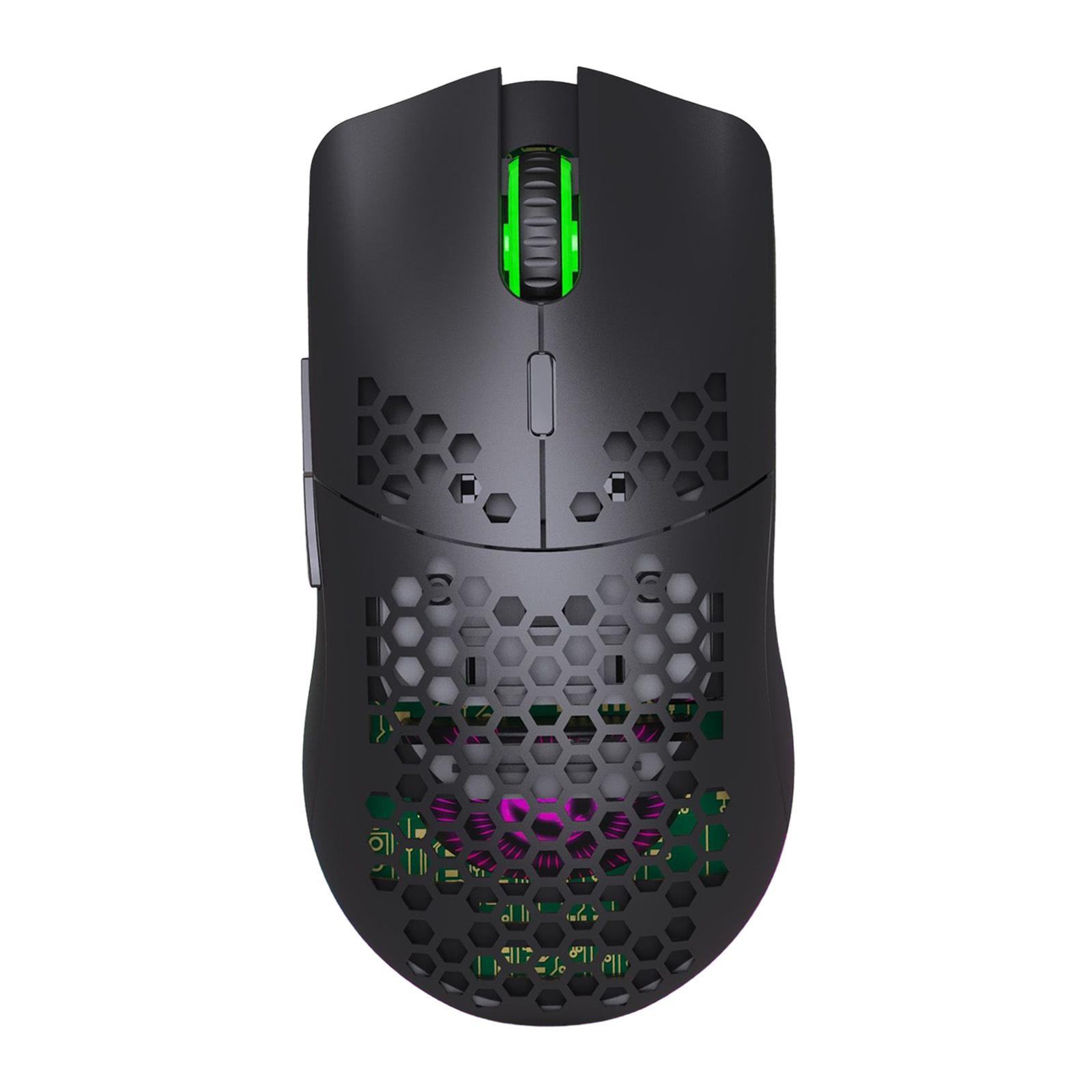 Gaming Mouse Rechargeable 7 RGB Backlit Colors 3200DPI for Office PC Desktop