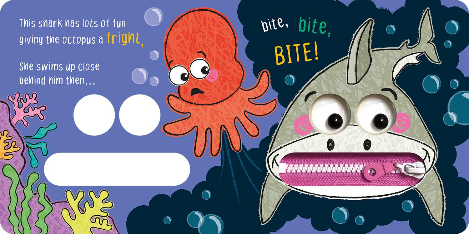 Shh Shh Shark! (A Wobbly-Eye Zipper Books)