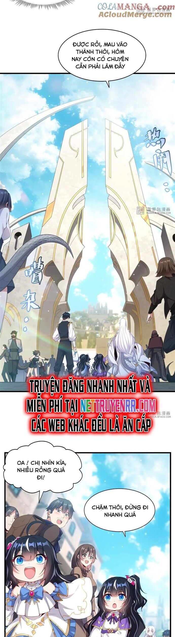 câm miệng đi ác long, ta không muốn trông trẻ với ngươi nữa! chapter 17 7