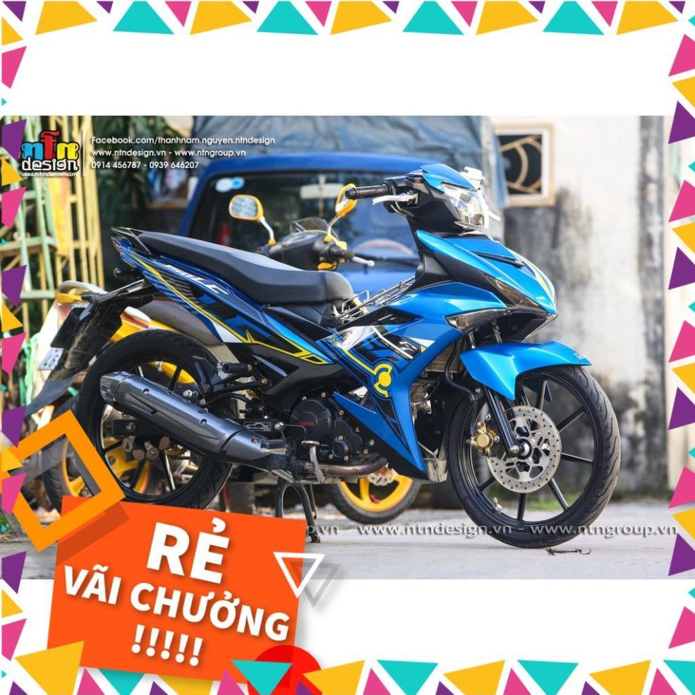 Tem Rời Exciter 150 Mẫu 150 LC Xanh Đen Vàng