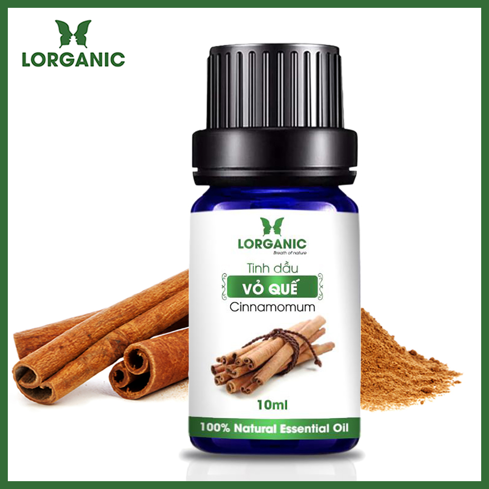 Tinh Dầu Vỏ Quế Nguyên Chất Lorganic (10ml)