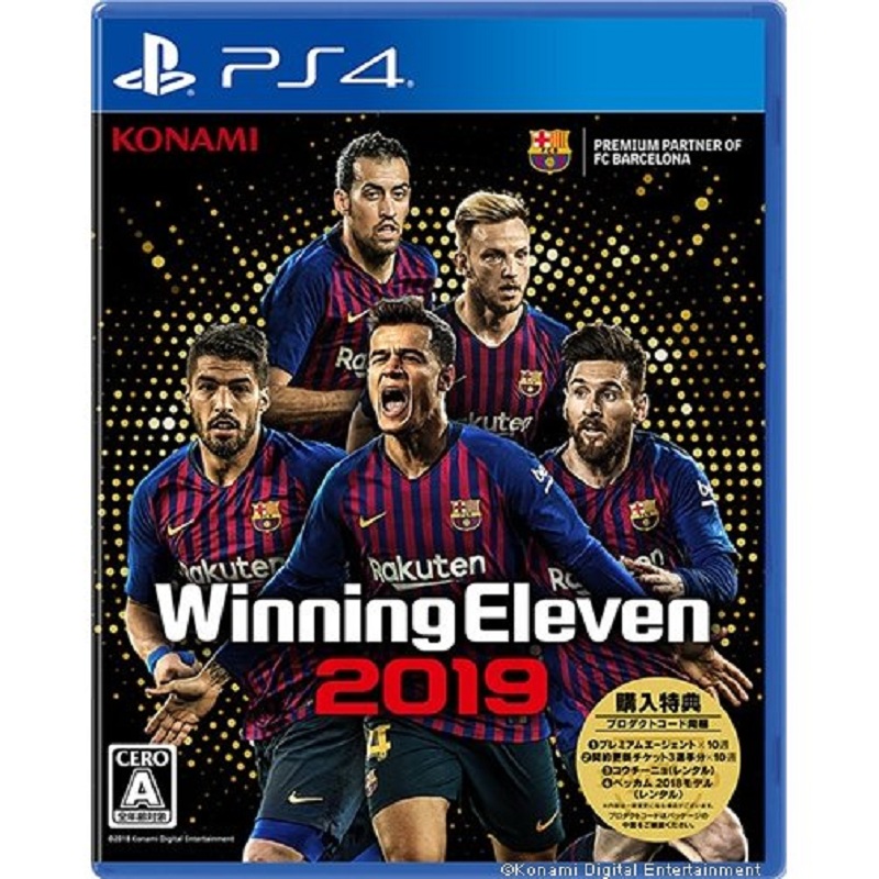 Đĩa game Ps4: Pes 2019 hệ Asia – Hàng Nhập Khẩu