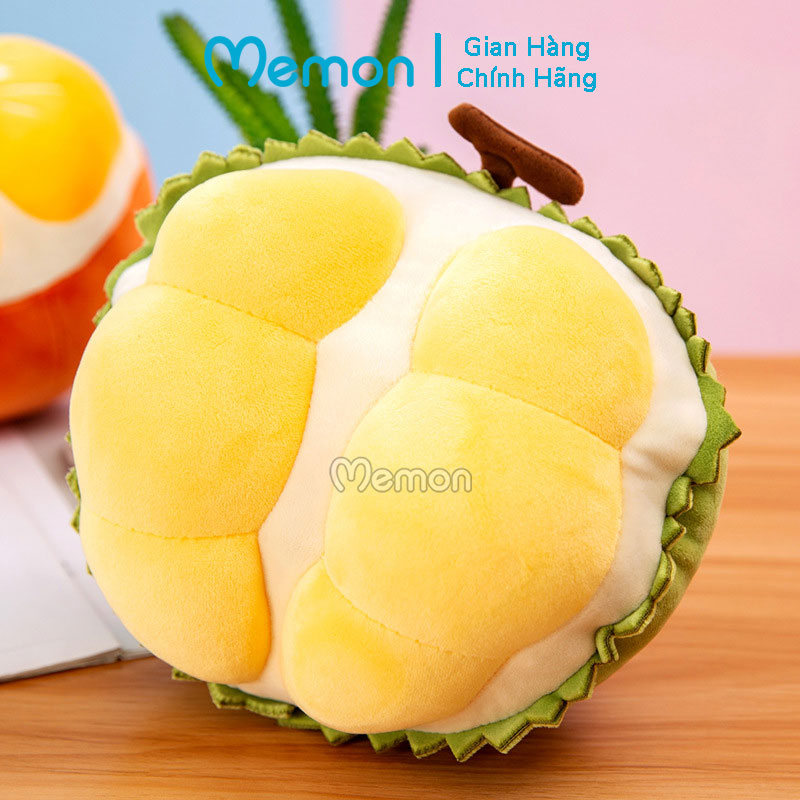 Gấu Bông Trái Cây Gối Ôm Hình Trái Sầu Riêng Siêu Độc Lạ Cao Cấp Memon