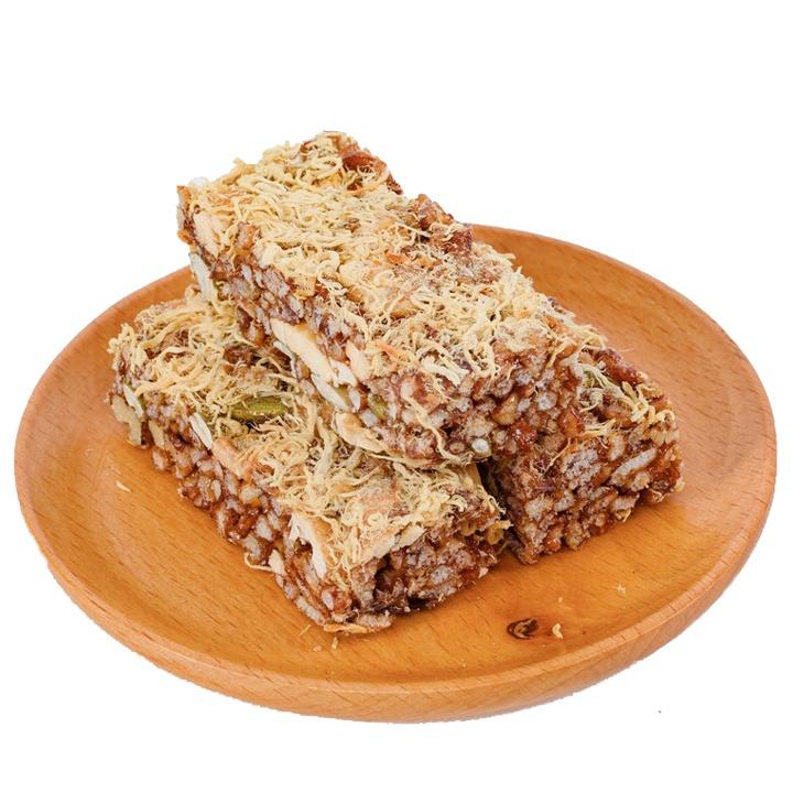 Thanh cơm gạo lứt ngũ cốc chà bông chất lượng hiệu SK FOOD - Hũ 250G