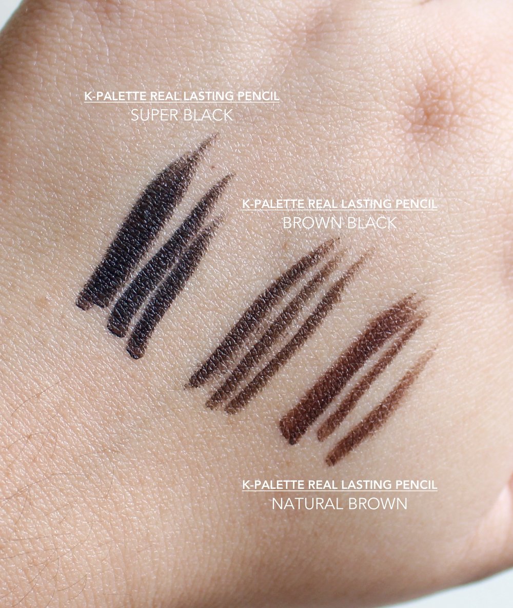 Bút Chì Kẻ Viền Mắt Nhật Bản K-Palette Eyepencil 24h WP, Lõi Mỏng 2mm, Mềm Mịn, Không Lem, Không Trôi, Bám Màu Cực Lâu