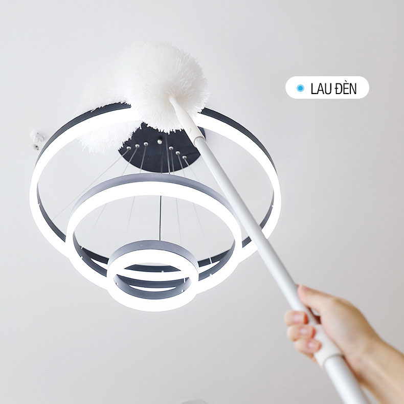 Chổi Quét Trần Nhà OKwife HD-7823A-40 - Cây Quét Mạng Nhện Đa Năng, Chổi Lông Quét Bụi Trần Nhà
