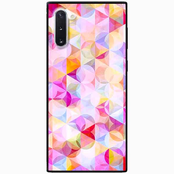 Ốp lưng in cho Samsung Note 10 Mẫu Đa Sắc