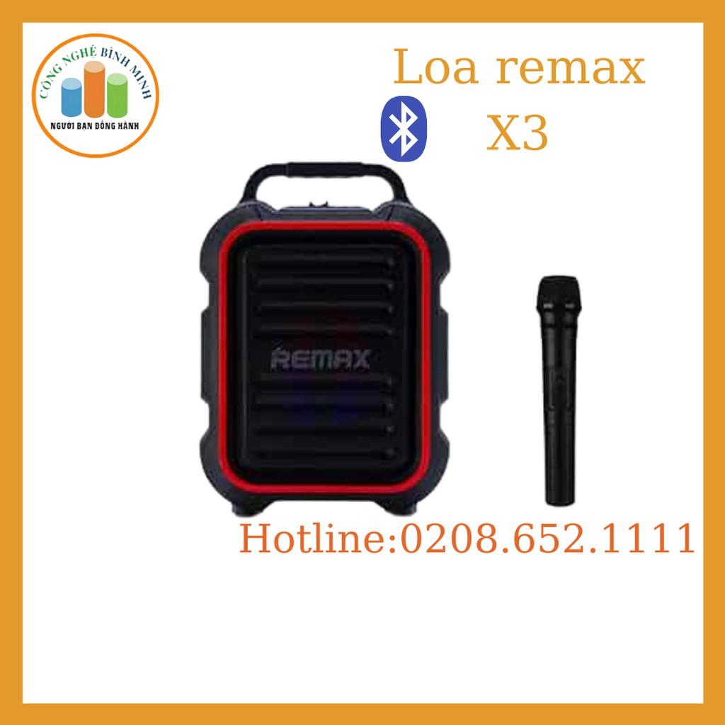 Loa bluetooth REMAX RB-X3 Cao Cấp Kèm Mic Không Dây - Hàng chính hãng