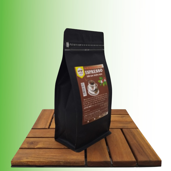 Cà Phê ESPRESSO - Trọng Lượng 200g, 500g, 1kg - Rang Mộc Nguyên Chất - Phù Hợp Pha Máy - Hương Thơm Hảo Hạng, Hậu Đậm, Vị Đắng Vừa - Coffee New