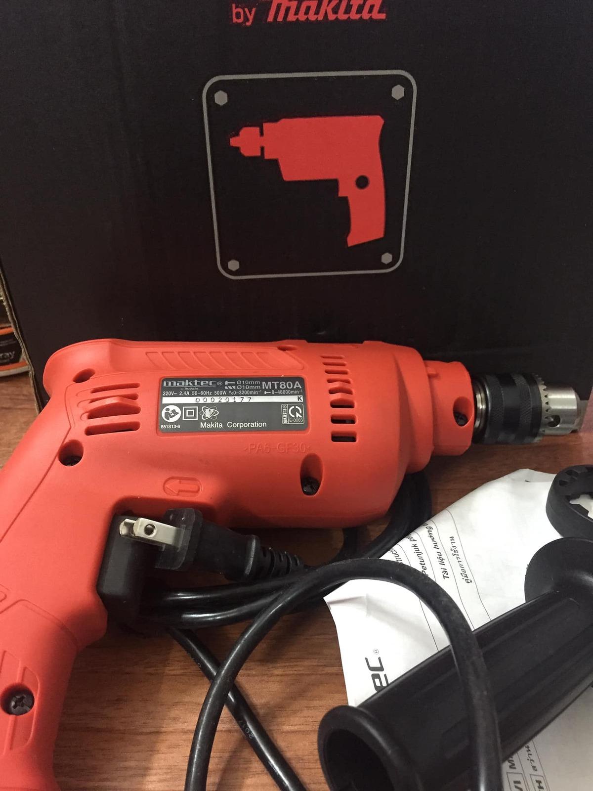 MÁY KHOAN BÚA 500W MAKITA MT80A - HÀNG CHÍNH HÃNG