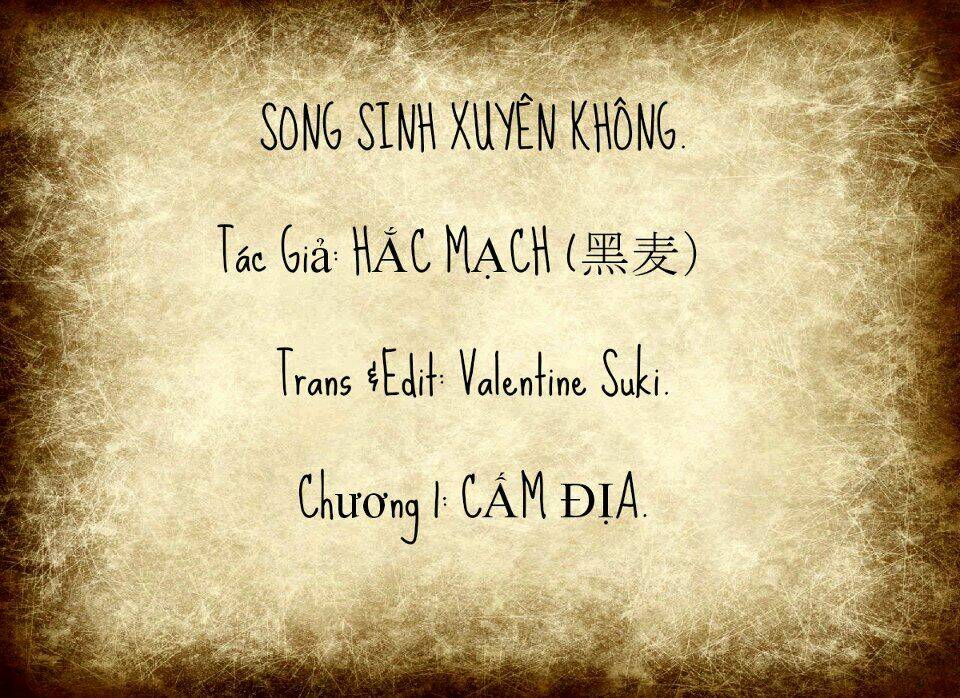 song sinh xuyên không chapter 1 1