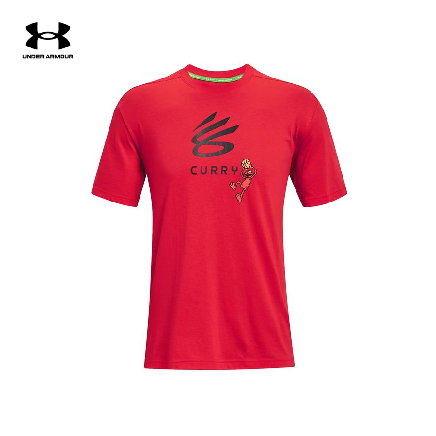 Áo thun tay ngắn thể thao nam Under Armour CURRY X ELMO LOGO - 1366622-600