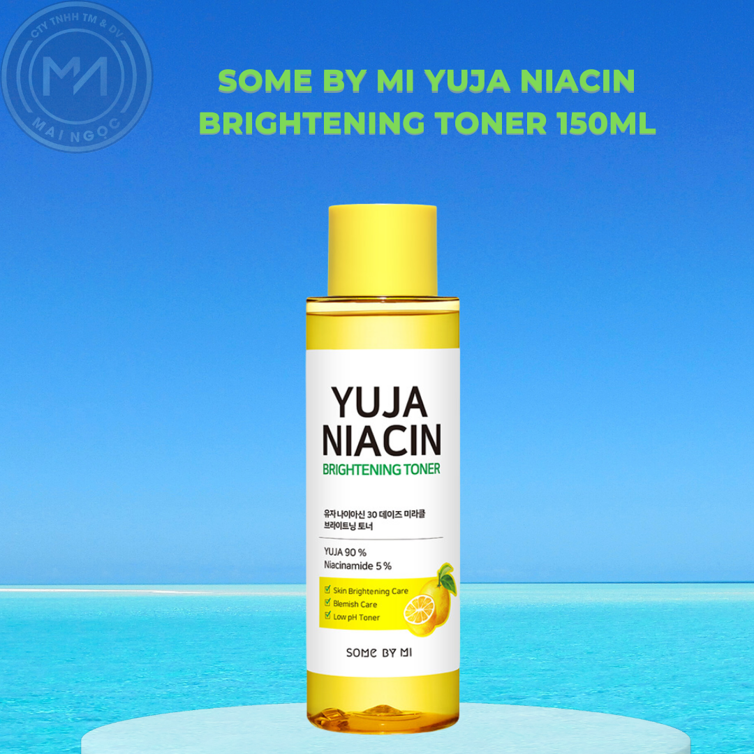 Nước hoa hồng trắng da Some By Mi Yuja Niacin 30 Days Miracle Brightening Toner 150ml