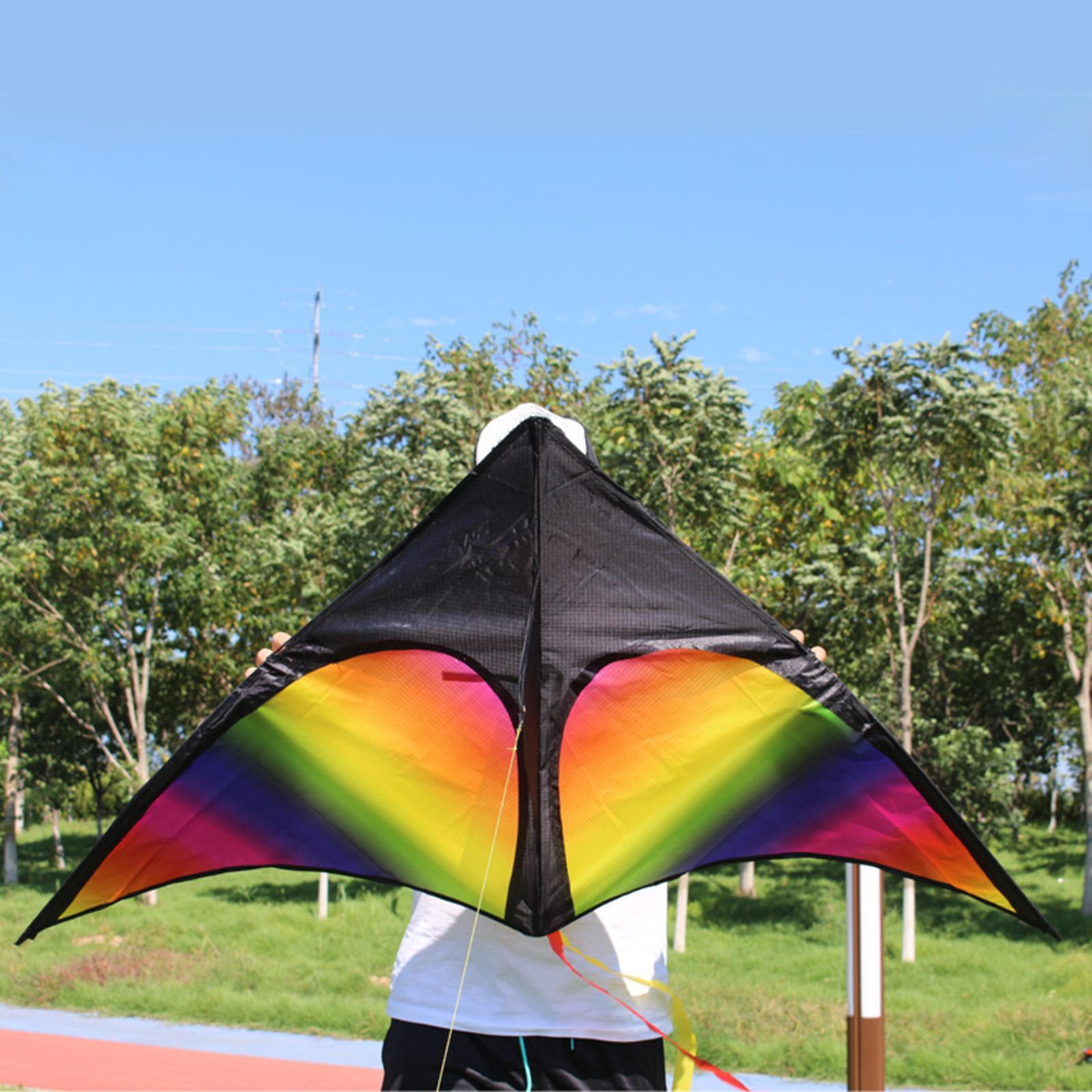 Delta  Kite Triangle Kite Huge  for Beach Kids Adults Games