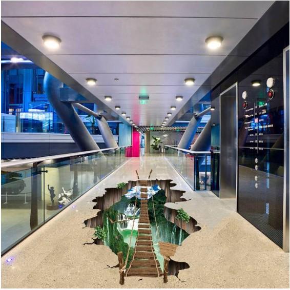 Miếng dán sàn nhà 3D 60x90cm