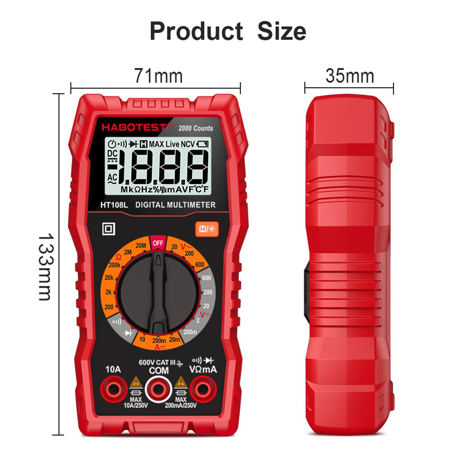 Digital Multimeter Capacitance Tester for Household Applicance