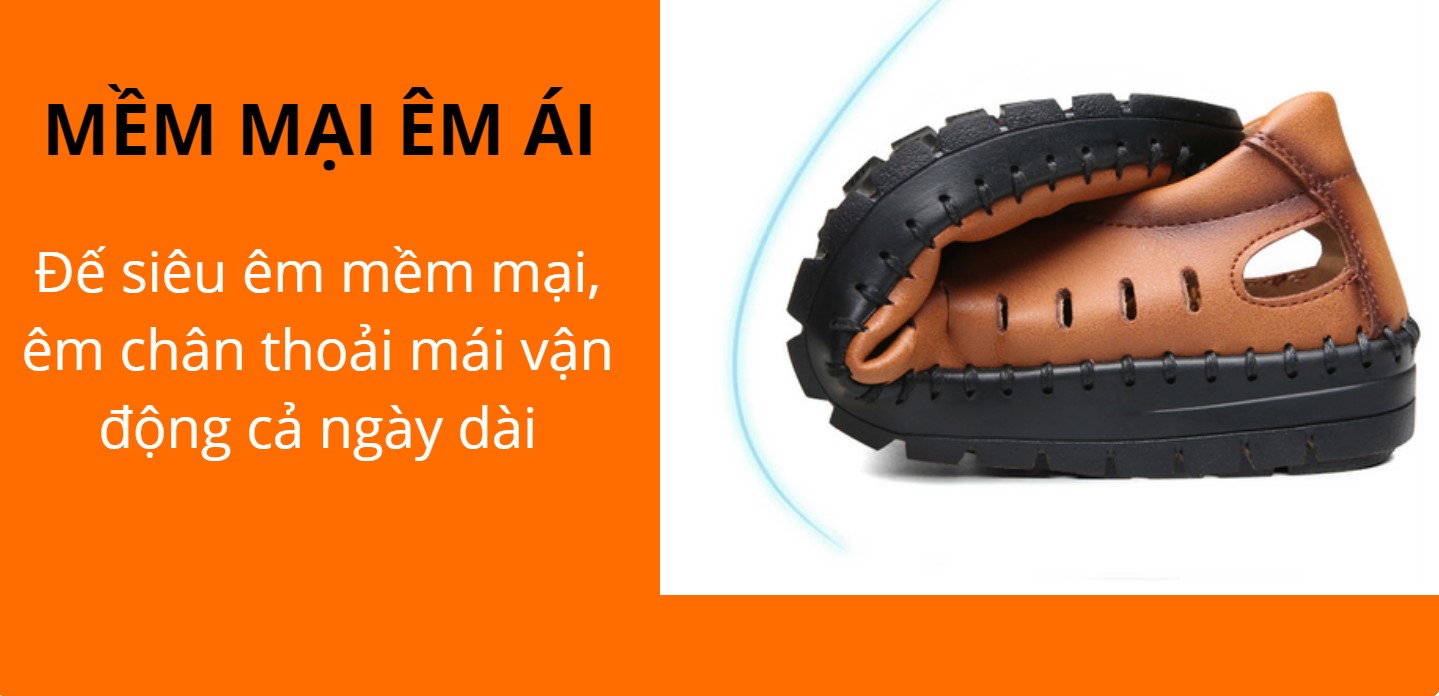 Giày Nam Đục Lỗ Thoáng Mát Da Bò Cao Cấp UDANY Kiểu Dây Buộc Sang Trọng Thiết Kế Mới Cho Mùa Hè Năng Động - GBD18