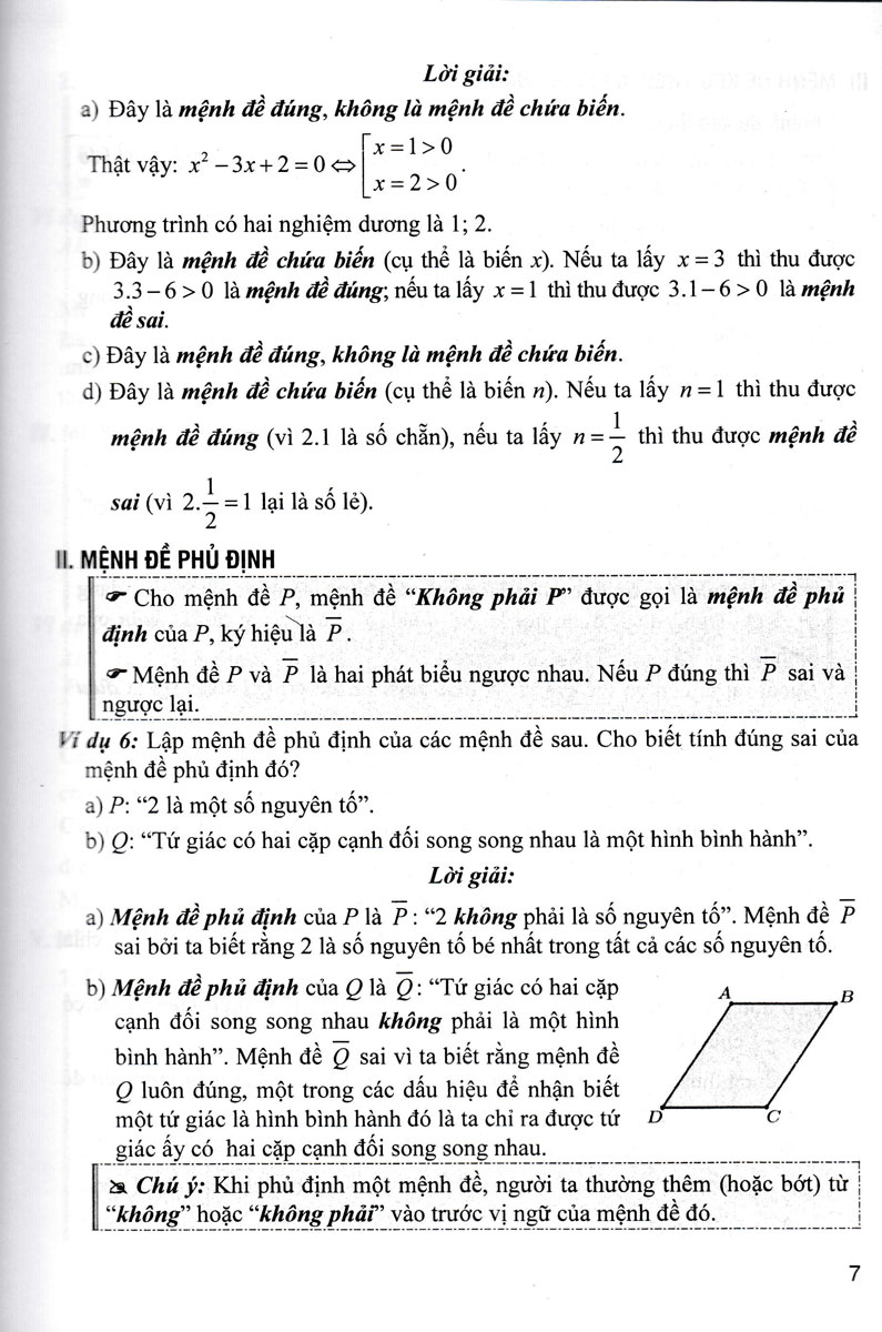 Sách Tham Khảo Toán 10 (Dùng Chung Cho Các Bộ SGK Hiện Hành) - HA