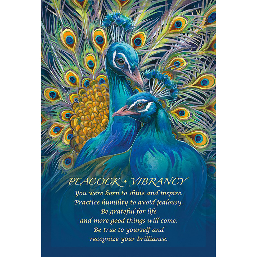 Bộ Bài Spirit Of The Animals Oracle 52 Lá Bài Tặng Đá Thanh Tẩy