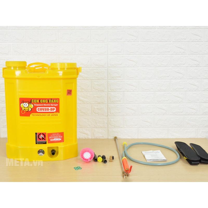 Bình phun xịt thuốc trừ sâu con ong vàng COV 20 - DP - bơm đôi