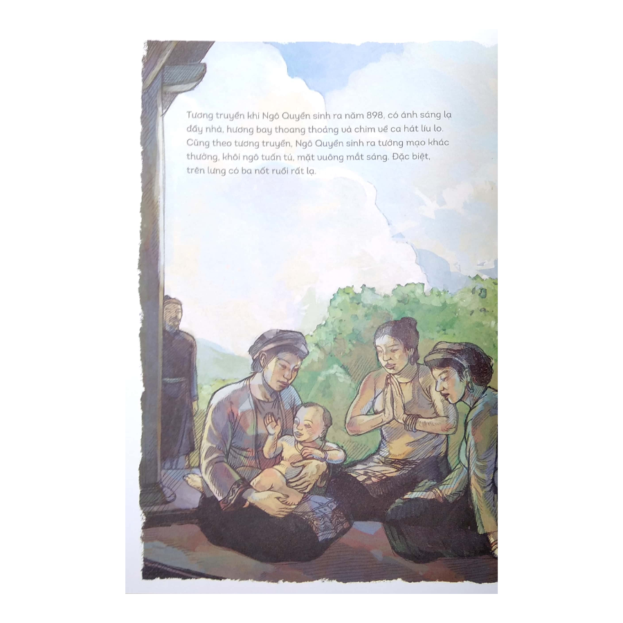 Lịch sử Việt Nam bằng tranh - Ngô Quyền đại phá quân Nam Hán (bản màu)