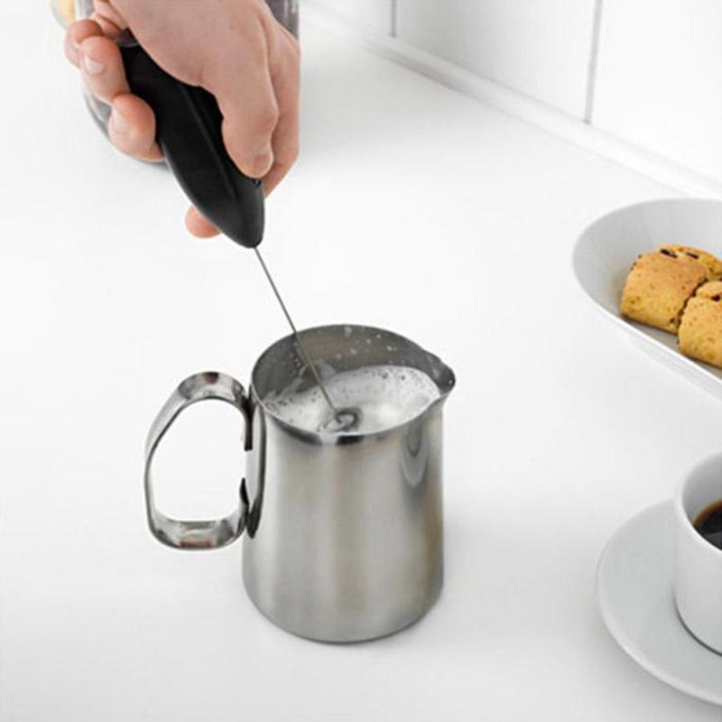 Milk Frother Handheld Electric Foamer Coffee Maker Egg Beater Cappuccino Stirrer Mini Portable Kitchen Gadgets Whisk Tools