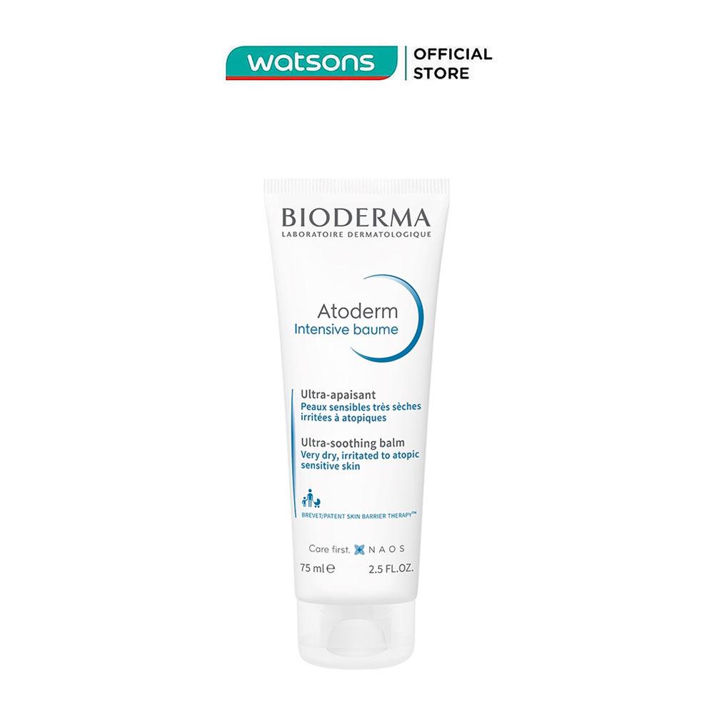 Kem Làm Dịu Da Bioderma Atoderm Intensive Baume Dành Cho Da Rất Khô Hoặc Da Nhạy Cảm 75ml