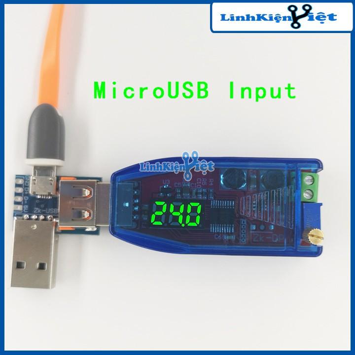 Module USB Boost-Buck DC-DC Vin 5VDC Vout 1-24VDC 3W