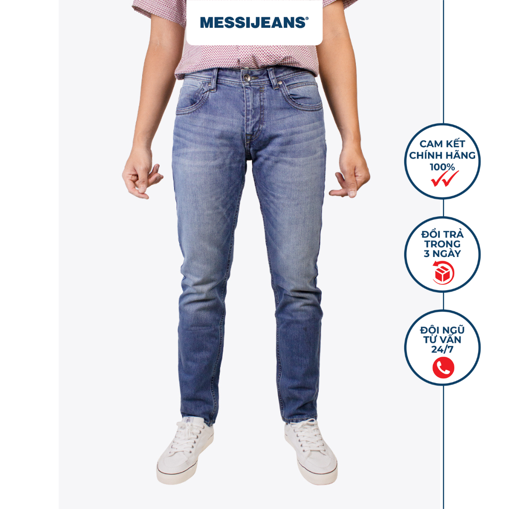 Quần Jeans Nam Ống Đứng MESSI SJM-349-16