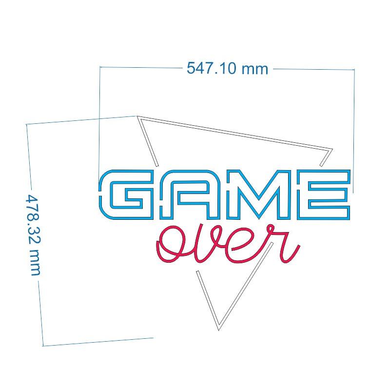 Đèn Trang Trí Neon Sign Game Over