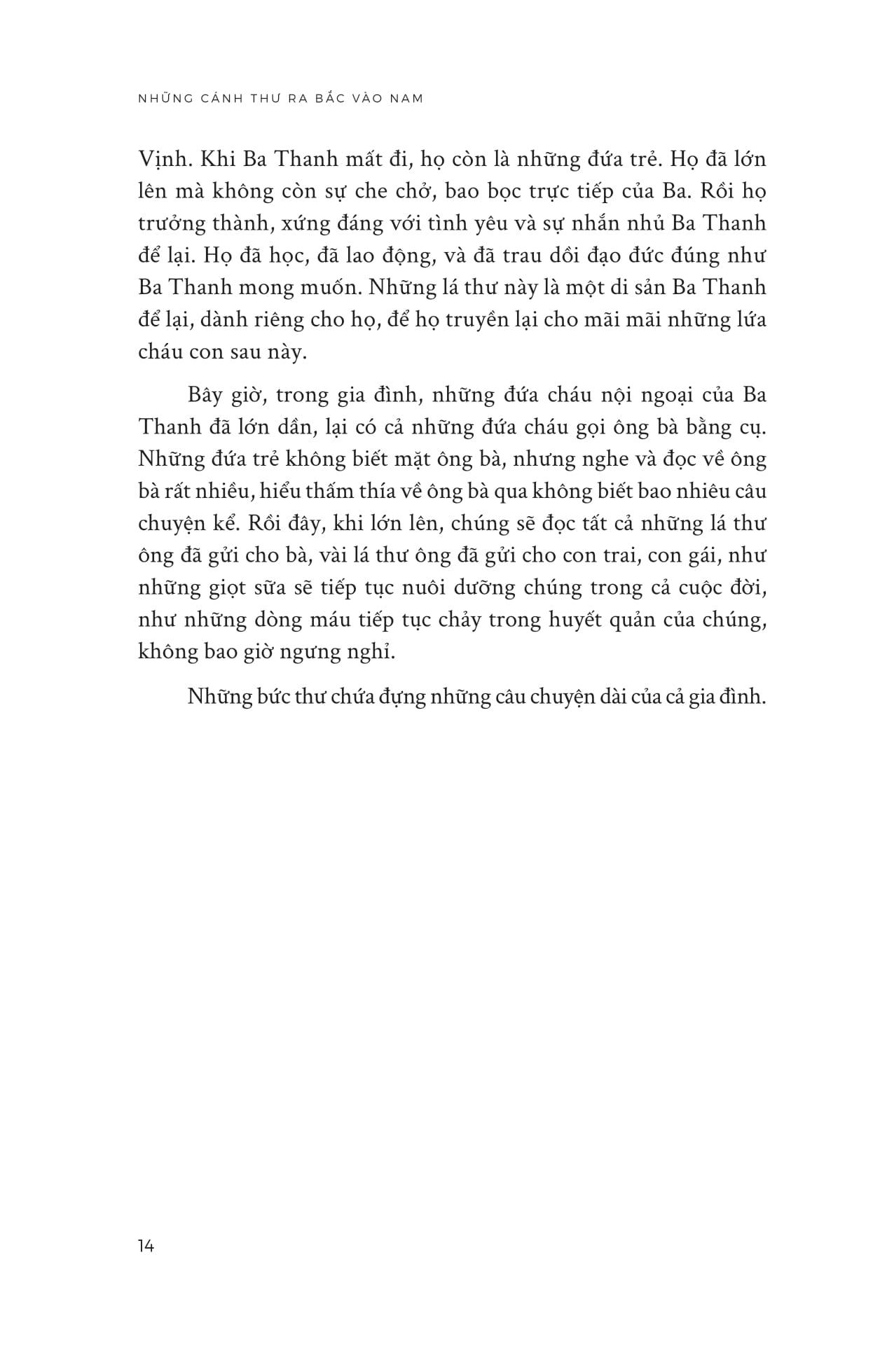 Sách - Những Cánh Thư Ra Bắc Vào Nam