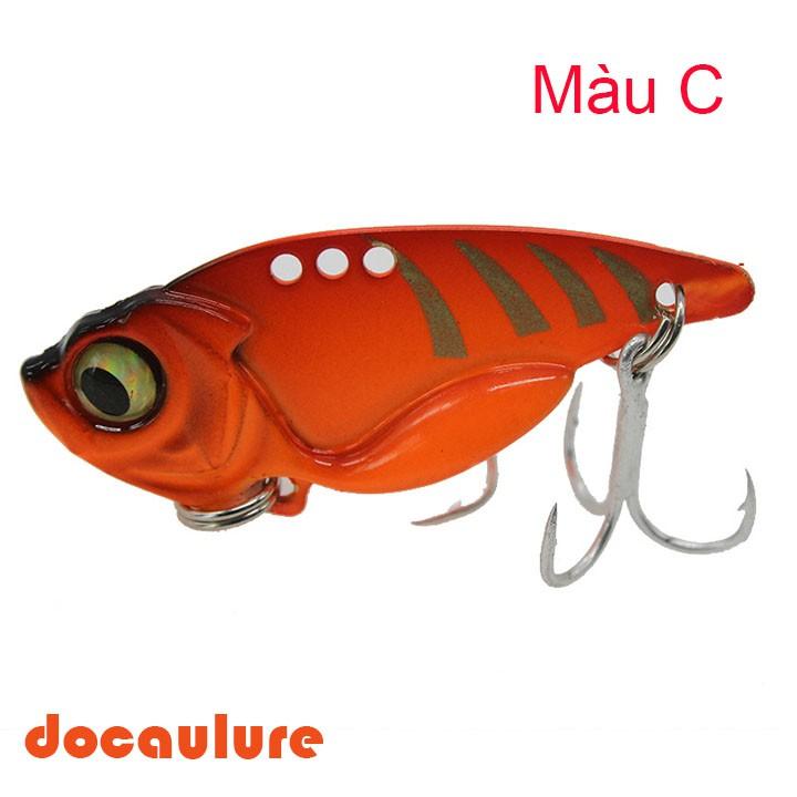 Mồi câu lure, mồi câu cá sắt VIB 45mm 11g lưỡi câu siêu bén