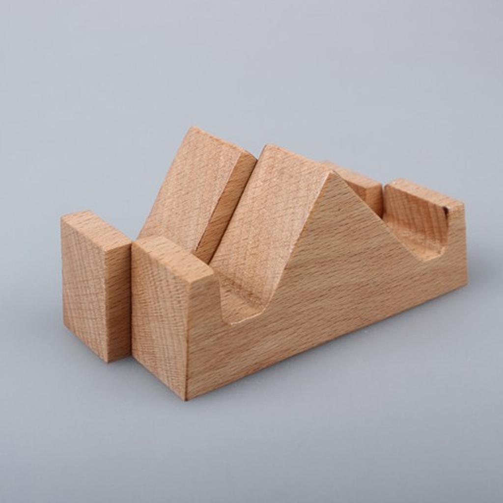 Giá Đỡ Điện Thoại / Máy Tính Bảng Bằng Gỗ Đa Năng Tiện Lợi