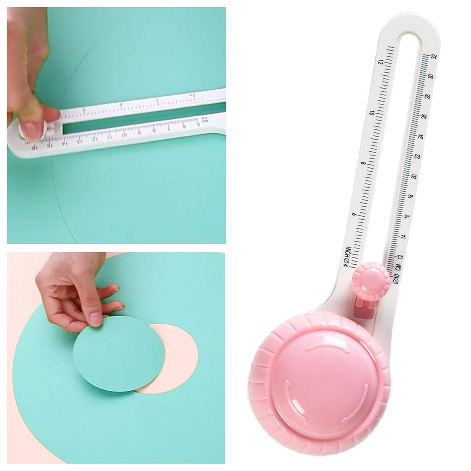 Circle Cutter, Circular Paper Cutter, Compass Circle Cutter, Circle Paper Trimmer, Rotary Cutter DIY Crafts Supplies Round Cutting Tools Cards Cutter