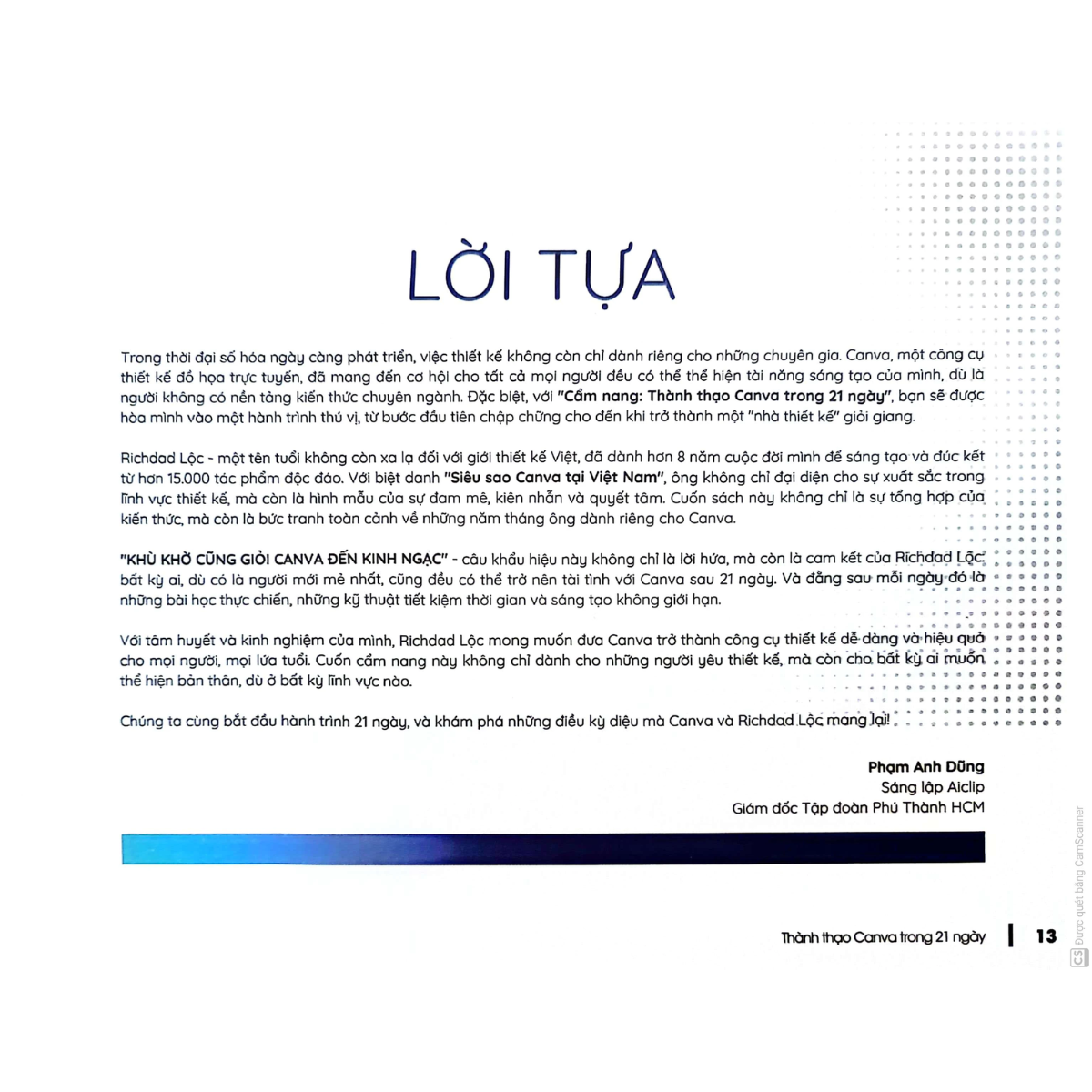 Sách - Thành Thạo Canva Trong 21 Ngày - Khù Khờ Cũng Giỏi Canva Đến Kinh Ngạc - Richdad Lộc