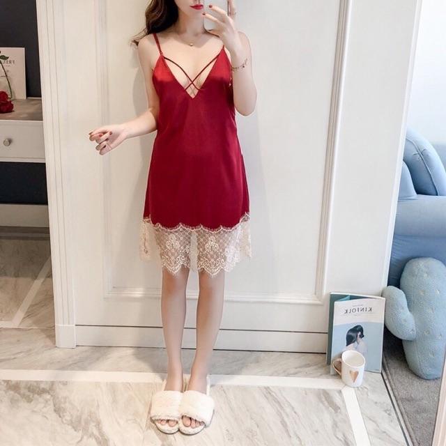 Đầm Ren Lụa Cao Cấp