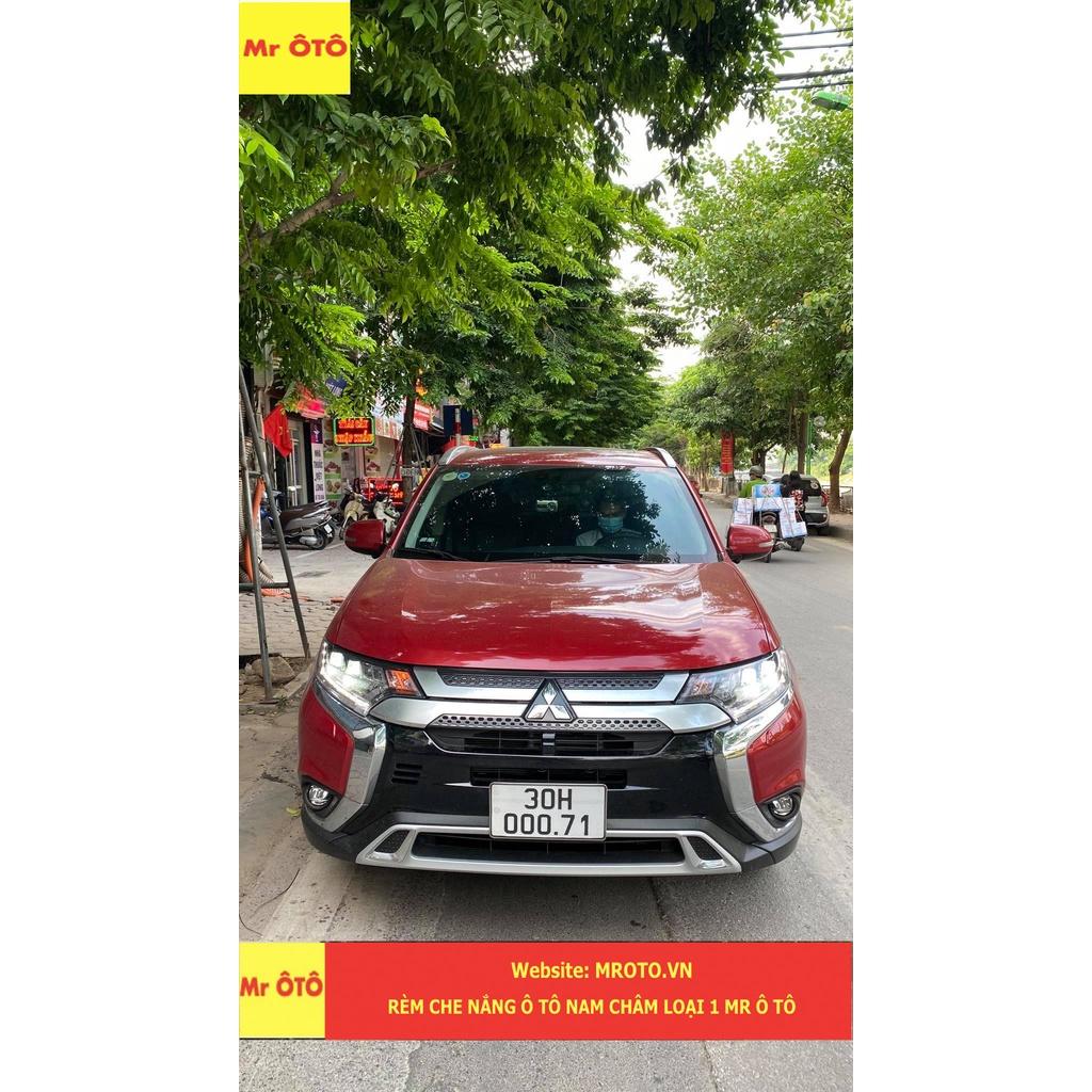 Rèm Che Nắng Xe Mitsubishi Outlander Hàng Loại 1. Cam Kết Vải Dày Dặn, Chuẩn Khít Theo Xe