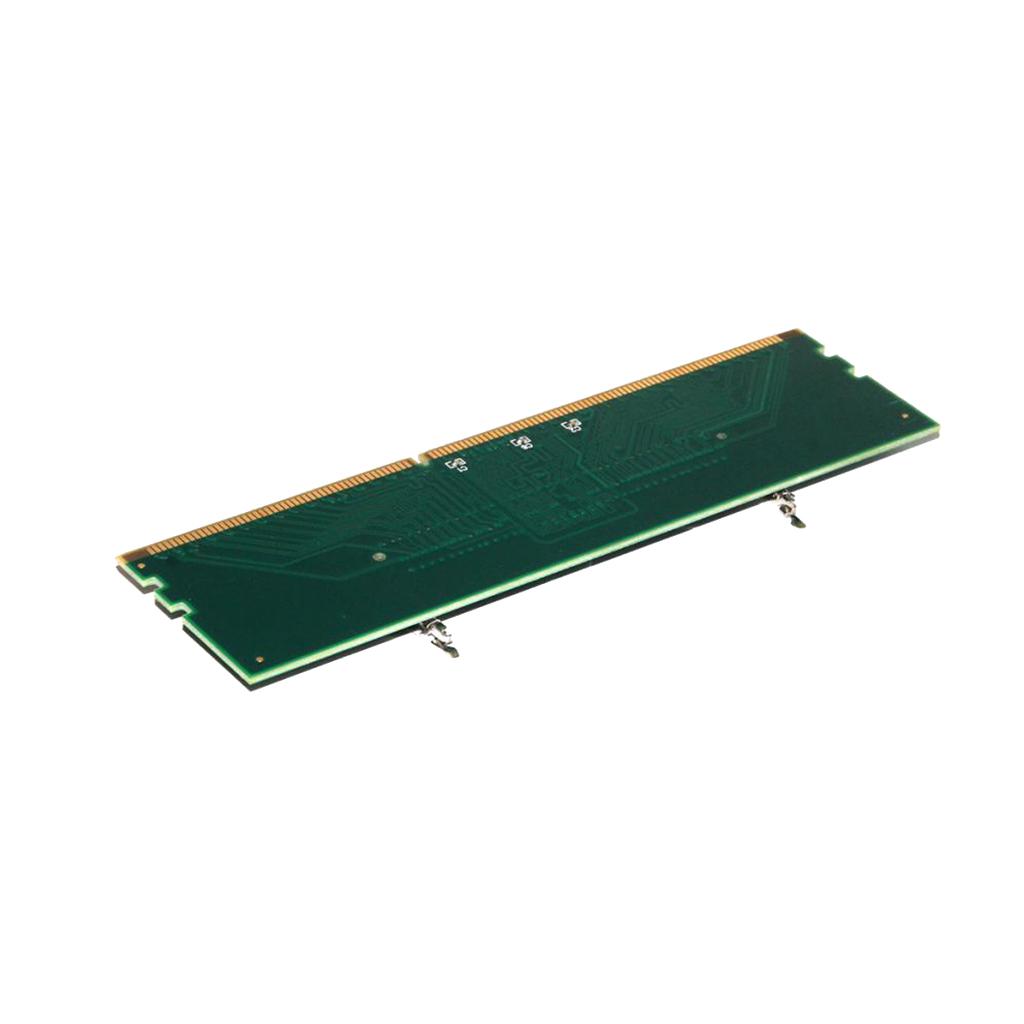 DDR3 Laptop To Desktop DIMM RAM Adapter Connector, 204 Pin To 240 Pin Card