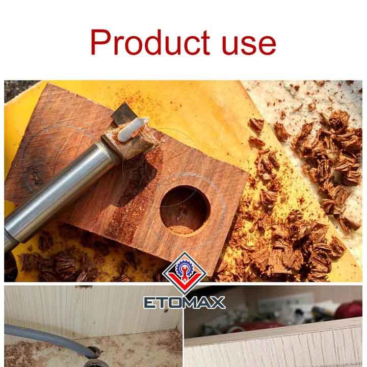 Bộ 5 mũi khoan khoét lỗ 2 cạnh