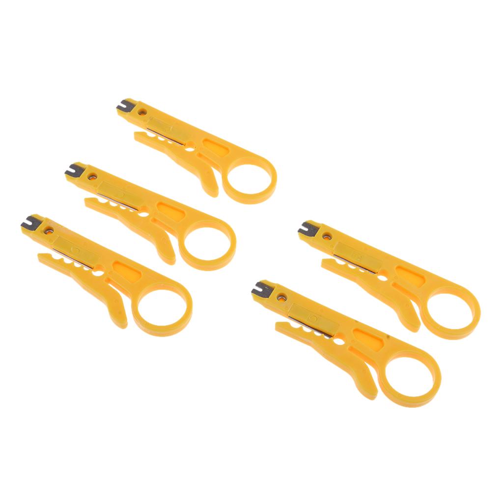 10Pcs Small Wire Cutters Cutting Strippers Coaxial Cables