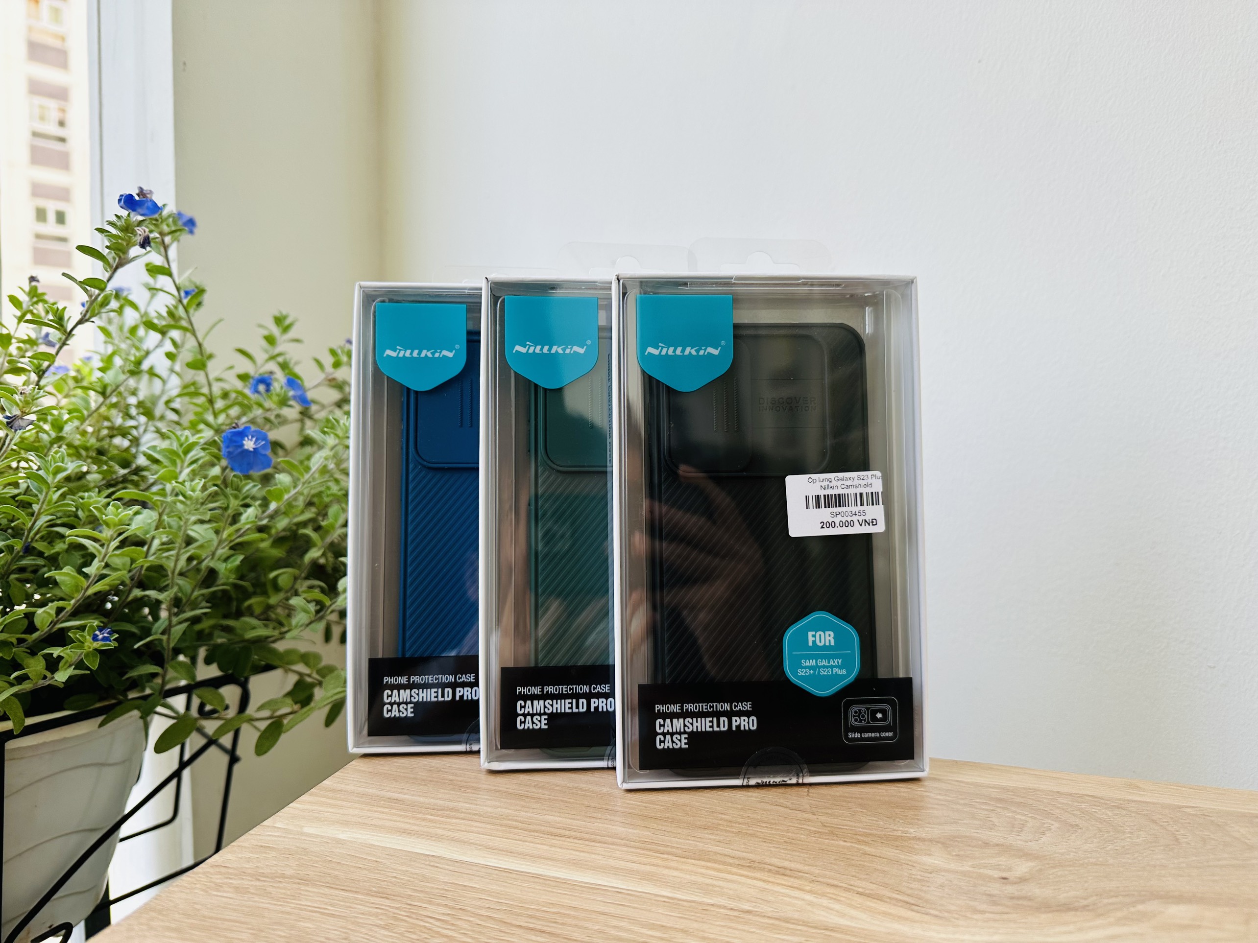 Ốp lưng dành cho Galaxy S23 Plus Nillkin Camshield- Hàng chính hãng