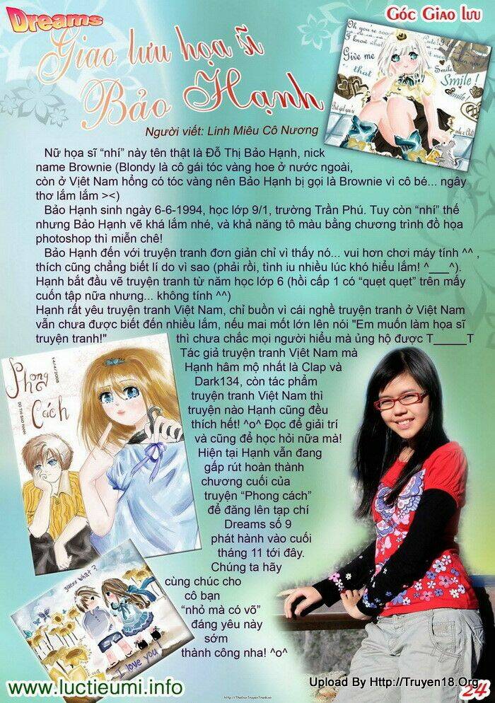 tạp chí dream chapter 8 23