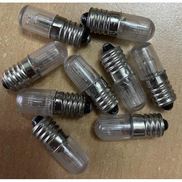 COMBO 10 bóng đèn tín hiệu 110V 1W ĐUÔI XOÁY E10