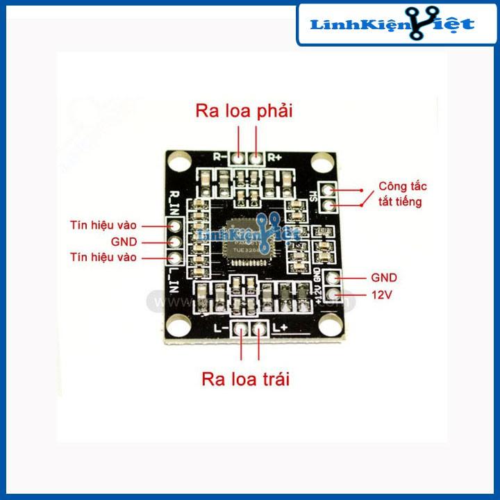 Module Khuếch Đại Âm Thanh Mini PAM8610 2x15W